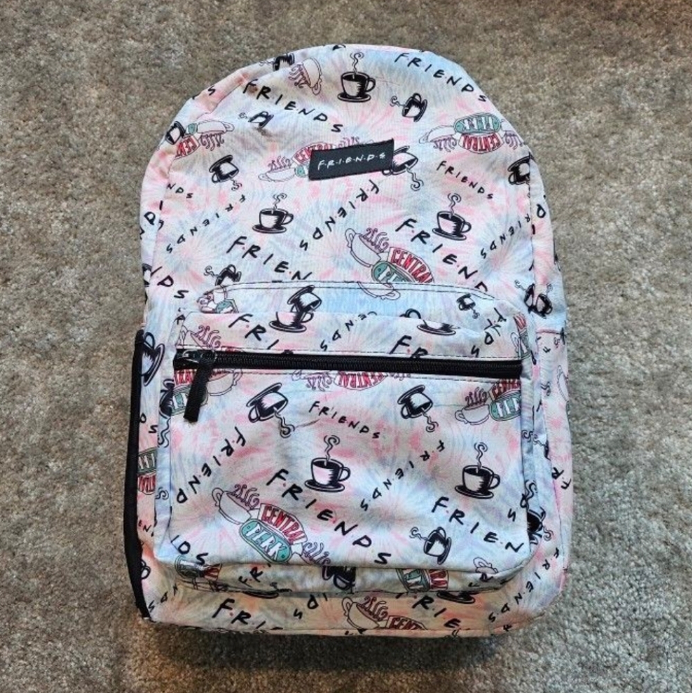 Friends Themed Kids Backpack - Multicolor